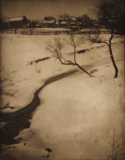 Paisaje de Invierno, c. 1900 de Clarence H. White