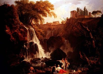 Cascadas de Tívoli de Claude Joseph Vernet