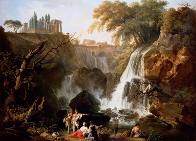 La Cascada en Tívoli de Claude Joseph Vernet