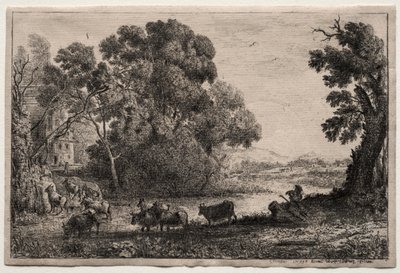 El pastor de vacas de Claude Lorrain