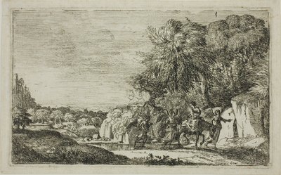 La Huida a Egipto de Claude Lorrain