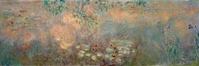 El estanque de nenúfares con iris de Claude Monet