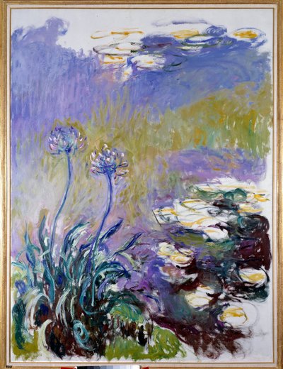 El agapanto de Claude Monet