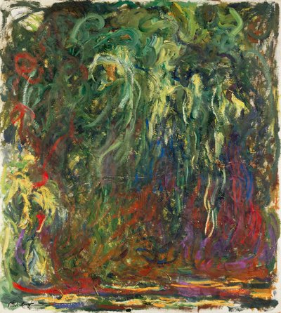 Sauce llorón, 1920-1922 de Claude Monet