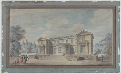 Diseño para una villa de campo de Claude Nicolas Ledoux