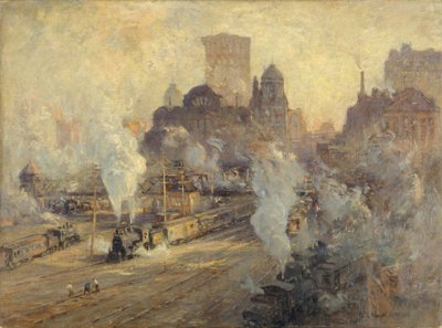 Estación Grand Central, 1909 de Colin Campbell Cooper