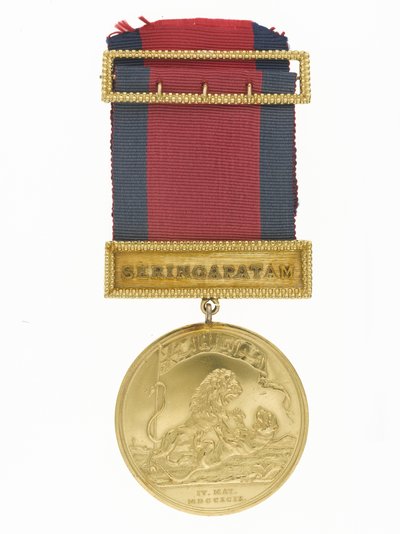 Medalla de Seringapatam, 1799 de Conrad Heinrich Küchler