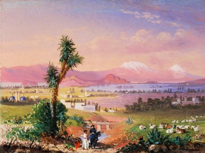 Una vista de la Ciudad de México de Conrad Wise Chapman