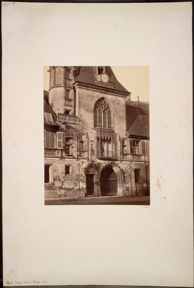 Hotel Jacques Coeur at Bourges de Constant Alexandre Famin