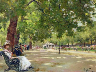 Hyde Park, Londres de Count Girolamo Pieri Nerli