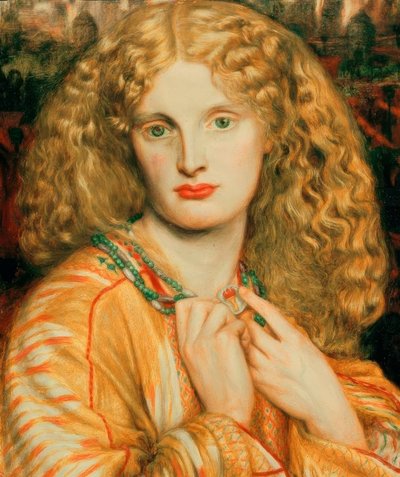 Helena de Troya de Dante Gabriel Charles Rossetti