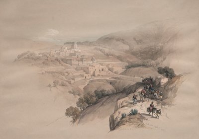 Betania, 1839 de David Roberts