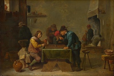 Jugadores de backgammon de David Teniers the Younger