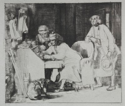 El recibo perdido, 1824 de David Wilkie