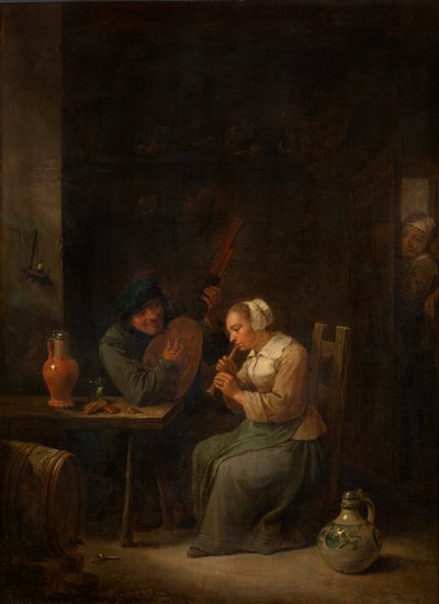 Dúo (aceite) de David the Younger Teniers