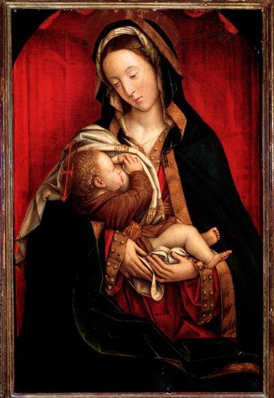 Virgen y Niño de Defendente Ferrari