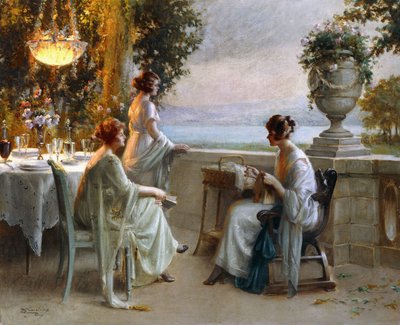 Una Velada en la Terraza de Delphin Enjolras