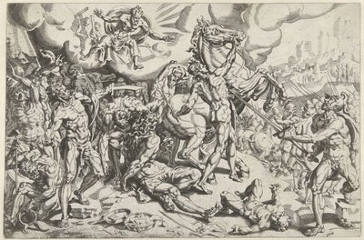 Conversión de Pablo de Dirck Volckertsz. Coornhert (attributed to)