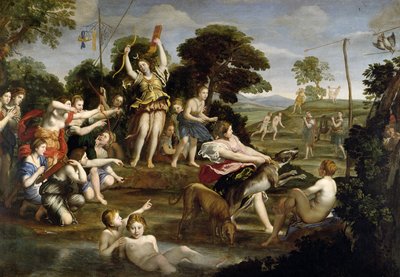 La caza de Diana, 1616-17 de Domenichino