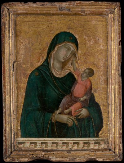 Madonna y el niño, ca. 1290-1300 de Duccio di Buoninsegna