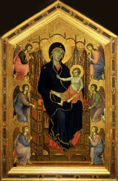 La Madonna Rucellai, ca. 1285-1286 de Duccio di Buoninsegna