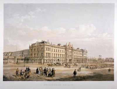 Palacio de Buckingham, Londres, 1852 de E Walker