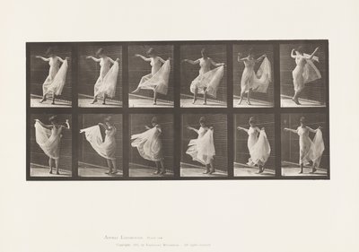 Placa 189. Bailando (fancy) de Eadweard Muybridge