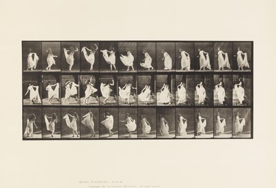 Placa 193. Bailando (fancy) de Eadweard Muybridge