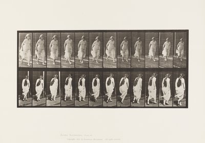 Placa 71. Corriendo, 1885 de Eadweard Muybridge