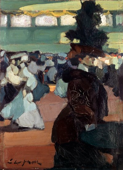 En un baile, 1905 de Edmond Lempereur