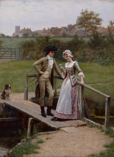 No me olvides de Edmund Blair Leighton