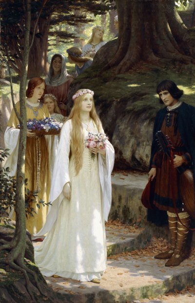 Mi bella dama, 1914 de Edmund Blair Leighton