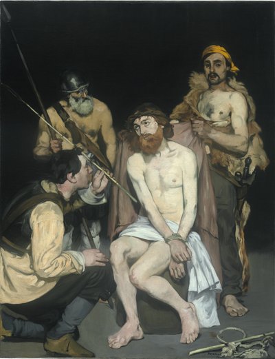 Jesús burlado por los soldados, 1865 de Édouard Manet