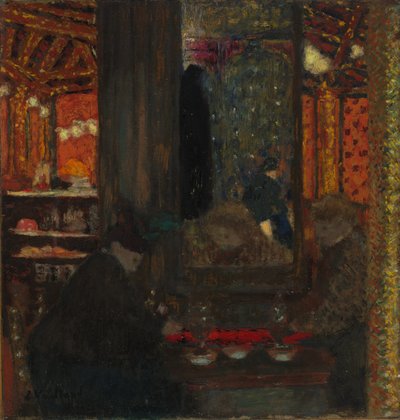 En el café de Edouard Vuillard