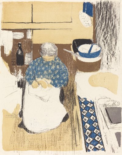 La cocinera de Edouard Vuillard