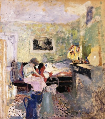 El dormitorio verde de Edouard Vuillard