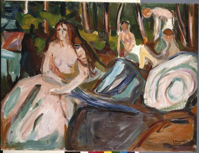 Bañistas de Edvard Munch