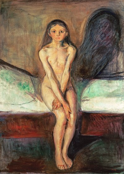 Pubertad de Edvard Munch