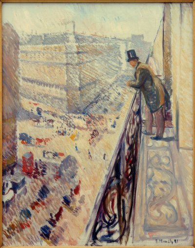 Rue Lafayette de Edvard Munch