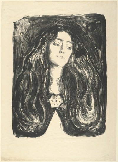 El broche. Eva Mudocci de Edvard Munch