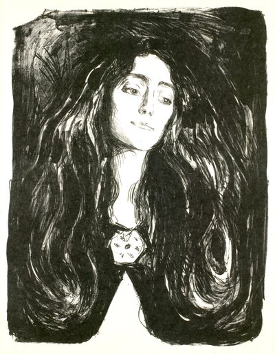El broche. Eva Mudocci de Edvard Munch