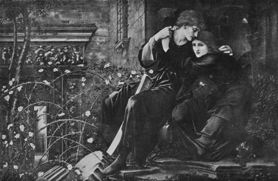 Amor entre las ruinas, 1894, 1911 de Edward Burne Jones