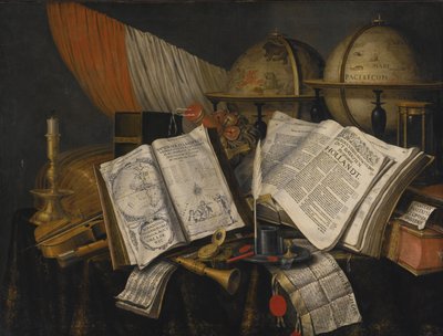 Vanitas Naturaleza Muerta, 1662 de Edward Collier