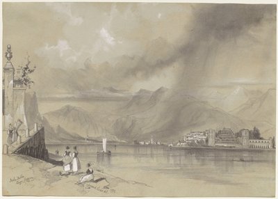 Isola Bella, Lago Maggiore de Edward Lear