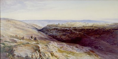 Jerusalén, 1865 de Edward Lear