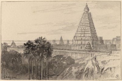 Tanjore, India de Edward Lear