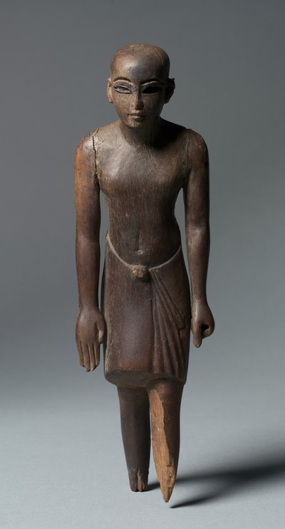 Estatuilla de un hombre, c.1391-1353 a.C. de Egyptian 18th Dynasty