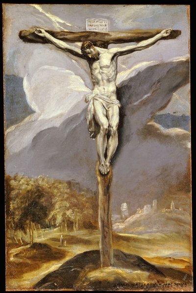 Cristo en la cruz de El Greco