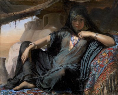 Un Vendedor de Ollas Egipcio en Gizeh de Elisabeth Jerichau Baumann