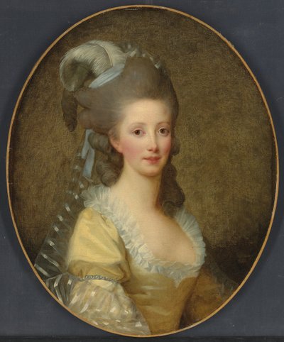 Retrato de una mujer de Elisabeth Louise Vigee Lebrun